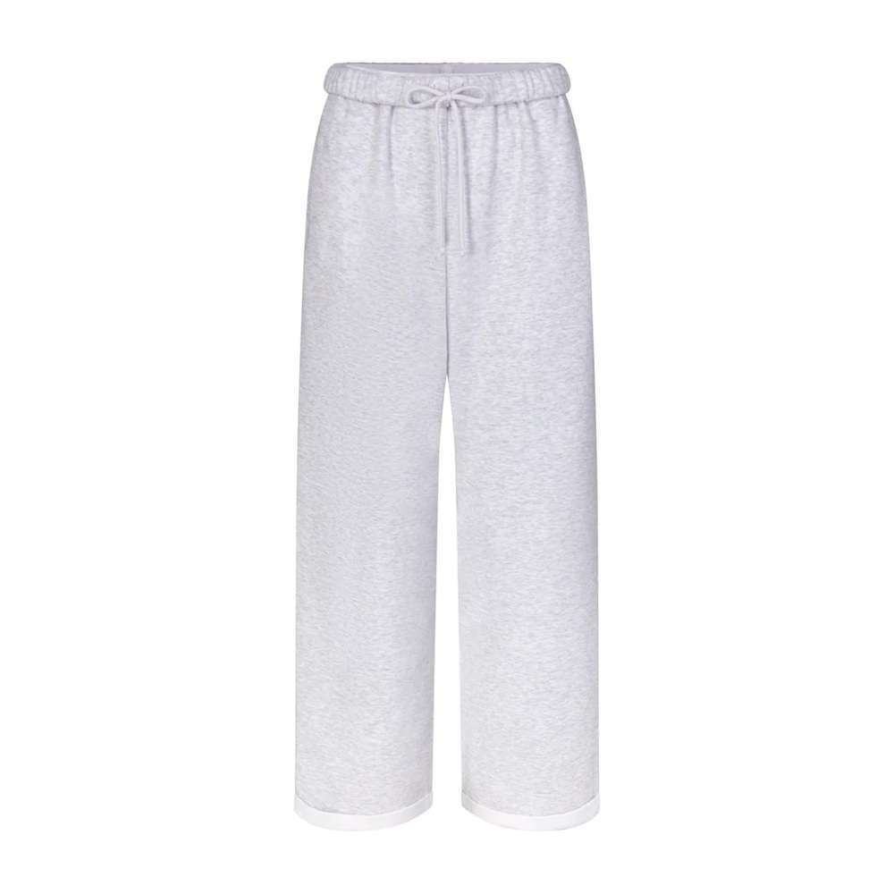 SKIMS COTTON FLEECE CLASSIC STRAIGHT LEG PANT